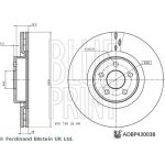 Bremsscheibe ADBP430038 Bremsscheibe ADBP430038