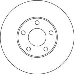 Bremsscheibe DF4045