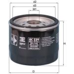 Knecht OC 239 Ölfilter