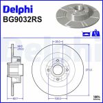 Bremsscheibe BG9032RS