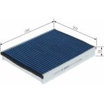 Filter, Innenraumluft 0 986 628 638