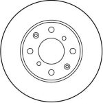 Bremsscheibe DF1436