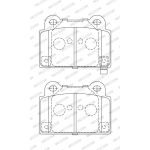 Ferodo FDB5266 Bremsbelagsatz, Scheibenbremse PREMIER ECO FRICTION