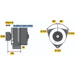 BOSCH 0 120 469 119 Generator BOSCH 0 120 469 119 Generator