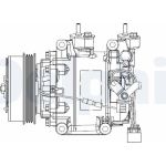 Kompressor, Klimaanlage CS20515 Kompressor, Klimaanlage CS20515