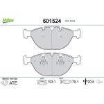 Valeo 601524 Bremsbelagsatz, Scheibenbremse