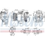 Kompressor, Klimaanlage 890653 Kompressor, Klimaanlage 890653