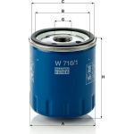 Ölfilter W 716/1 Ölfilter W 716/1
