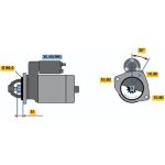 BOSCH 0 001 231 003 Starter