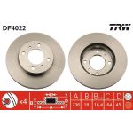 Bremsscheibe DF4022