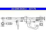 ATE 24.5290-0439.3 Bremsschlauch