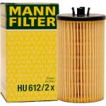 MANN-FILTER HU 612/2 x Ölfilter mit Dichtung, Filtereinsatz MANN-FILTER HU 612/2 x Ölfilter mit Dichtung, Filtereinsatz