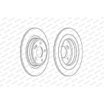 Bremsscheibe DDF2486C Bremsscheibe DDF2486C