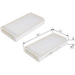 BOSCH 1 987 432 020 Innenraumfilter FILTER+ BOSCH 1 987 432 020 Innenraumfilter FILTER+