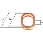 Luftfilter 585640