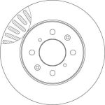 Bremsscheibe DF4825 Bremsscheibe DF4825