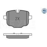 Meyle 025 247 0318/PD Bremsbelagsatz, Scheibenbremse MEYLE-PD: Advanced performance and design Meyle 025 247 0318/PD Bremsbelagsatz, Scheibenbremse MEYLE-PD: Advanced performance and design