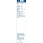 BOSCH A 402 H Scheibenwischer Rear Aerotwin 3 397 008 057