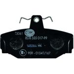Hella 8DB 355 017-991 Bremsbelagsatz, Scheibenbremse Hella 8DB 355 017-991 Bremsbelagsatz, Scheibenbremse
