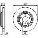 Bremsscheibe 0 986 478 975 Bremsscheibe 0 986 478 975