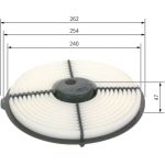 BOSCH 1 987 429 122 Luftfilter BOSCH 1 987 429 122 Luftfilter
