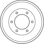 Bremstrommel DB4281