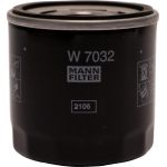 MANN-FILTER W 7032 Ölfilter M20x1.5, mit einem Rücklaufsperrventil, Anschraubfilter MANN-FILTER W 7032 Ölfilter M20x1.5, mit einem Rücklaufsperrventil, Anschraubfilter