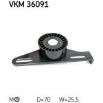 Spannrolle, Keilrippenriemen VKM 36091
