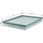 Luftfilter LX 876/1 Luftfilter LX 876/1