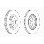 Ferodo DDF1748C-1 Bremsscheibe PREMIER Ferodo DDF1748C-1 Bremsscheibe PREMIER