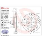 Bremsscheibe 09.A959.21