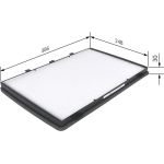 BOSCH 1 987 432 182 Innenraumfilter BOSCH 1 987 432 182 Innenraumfilter