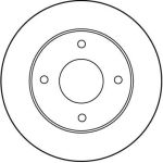 TRW DF3044 Bremsscheibe TRW DF3044 Bremsscheibe
