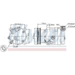 Kompressor, Klimaanlage 89106 Kompressor, Klimaanlage 89106