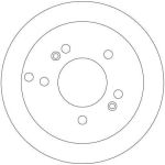 Bremsscheibe DF4281