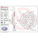 Bremsscheibe 09.8842.2X