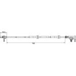 Sensor, Raddrehzahl 0 265 007 638
