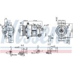 Kompressor, Klimaanlage 890030 Kompressor, Klimaanlage 890030