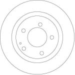 Bremsscheibe DF4322