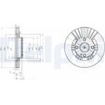 Bremsscheibe BG3509 Bremsscheibe BG3509