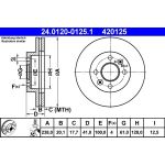 Bremsscheibe 24.0120-0125.1