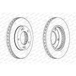 Ferodo DDF1290C Bremsscheibe PREMIER