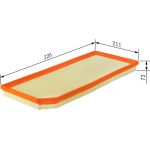 BOSCH F 026 400 026 Luftfilter BOSCH F 026 400 026 Luftfilter