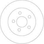 Bremsscheibe DF4336 Bremsscheibe DF4336