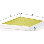MANN-FILTER FP 3172/1 Innenraumfilter FreciousPlus Aktivkohlefilter mit Polyphenol, antibakteriell, Feinstaubfilter (PM 2.5)
