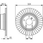 Bremsscheibe 0 986 479 350 Bremsscheibe 0 986 479 350