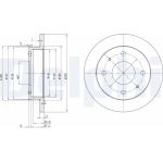 Delphi BG3337 Bremsscheibe Delphi BG3337 Bremsscheibe