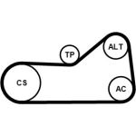 ContiTech 6PK976WP1 Wasserpumpe + Keilrippenriemensatz ContiTech 6PK976WP1 Wasserpumpe + Keilrippenriemensatz