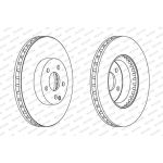 Ferodo DDF1692C-1 Bremsscheibe PREMIER Ferodo DDF1692C-1 Bremsscheibe PREMIER