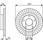 Bremsscheibe 0 986 479 A42 Bremsscheibe 0 986 479 A42